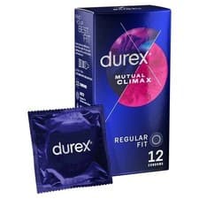 Image of Durex Mutual Climax 12 Pack Latex Condoms, FREE POST