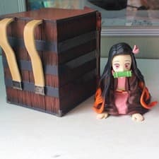 Image of Anime Demon Slayer: Kimetsu no Yaiba Kamado Nezuko Statue PVC Figure New