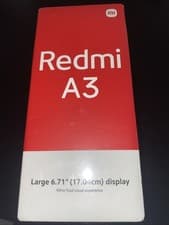 Image of Xiaomi Redmi A3 64GB 3GB RAM 6.71” Smartphone Midnight Black NEW SEALED