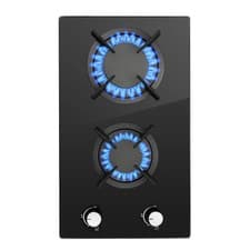 Image of 30cm Gas Hob | Flame Failure Protection & Dual Fuel NG/LPG | 2400W/1800W Compact