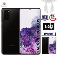 Image of Samsung Galaxy S20 Plus 128GB 5G Dual Sim Unlocked Brand New Condition - Black