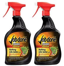 Image of Weedkiller Tough Weed Killer Spray Fast Acting Kills Weeds And Roots 1L x 2