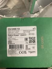 Image of Schneider Electric GV2ME10 TeSys Motor Circuit Breaker (4-6.3A)
