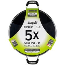 Image of Scoville Neverstick 32cm Stock Pot – Large Non‑Stick, Induction Safe