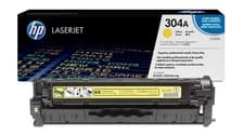 Image of Genuine HP CC532A HP 304A Yellow Toner LaserJet CP2025 CM2320mfp Open Box