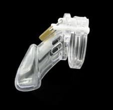 Image of Bondage Small/Standard Chastity Cage Device Ring Lock Penis Cage Male BDSM Slave