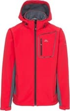 Image of Trespass Strathy II Men's Softshell Jacket Outdoor Jacket, Red, S