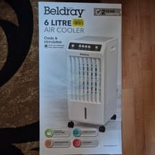 Image of Beldray 6 Litre Air Cooler Portable Cooling Fan Humidifier Home Office Bedroom