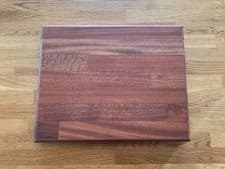 Image of Sapele Chopping Board - 25cm x 25cm, 30cm x 30cm. 30mm Thickness.