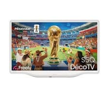 Image of HISENSE Deco 32S5QTUK 32" Smart Full HD HDR LED TV with Freely - White