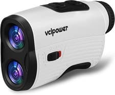 Image of Golf Rangefinder Slope 1200 Yards 7X Magnification Flag Lock Laser Range Finder