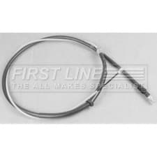 Image of First Line FKB3030 Left or Right Rear Hand Brake Cable Fits Renault Megane