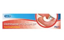 Image of Clotrimazole 1% Cream Treats Fungal Treatment - 1 x 20g