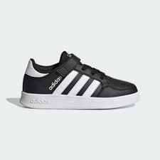 Image of Adidas Breaknet C Kids/Women's Size 2.5UK Casual Trainers Black/White FZ0105