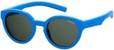 Image of Polaroid Kids Sunglasses PLD 8019/S/SM PJP (M9) Blue/Grey Polar. Cal. 42