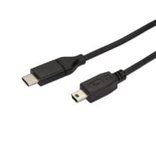 Image of StarTech.com USB-C to Mini-USB Cable - M/M - 2 m (6 ft.) - USB 2.0