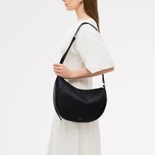 Image of RRP£239 New RADLEY Pemberton Row Large Cross Body Bag Black Leather Handbag