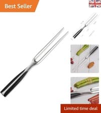 Image of Durable Chef Pro 12.2-Inch Carving Fork - Perfect for Serving Meat with Ease