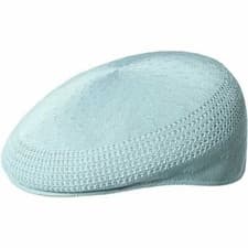Image of KANGOL Hat 504 Tropic Ventair Summer Flat Cap 0290BC Blue Tint Sizes: S - XL