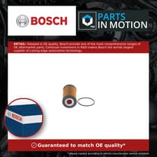 Image of Oil Filter fits VAUXHALL ZAFIRA B, C 1.4 1.6 1.8 05 to 18 Bosch 55560748 Quality