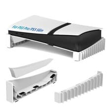Image of Horizontal Stand with 4 USB Hubs Base Stand Holder Console Stand for PS5 Slim UK