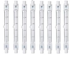 Image of 400W 118mm FLOODLIGHT BULB R7S  Halogen Security Linear