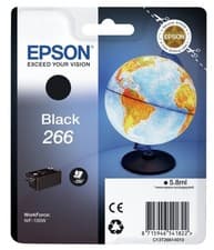 Image of Epson Globe Singlepack Black 266 Ink Cartridge
