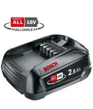 Image of BOSCH DIY 18v 2.5AH Li-ion battery Green See Description