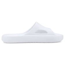 Image of PUMA Shibui Cat Slide Mens White Casual Sandals 385296-01