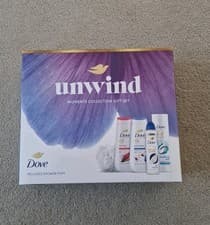 Image of Dove Unwind Moments Collection Beauty Gift Set Lotion, Wash, Antiperspirant