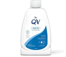 Image of QV Bath Oil (250 ml) Moisturising Bath Soak for Sensitive Skin, Relief from Dry