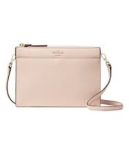 Image of Kate Spade Pink Warm Vellum Cameron Street Clarise Leather Crossbody Bag Bnwt