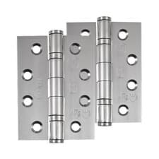 Image of Eclipse Grade 13 Ball Bearing Fire Door Hinge - Polished Stainless Steel (Pack o