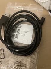 Image of Mini DisplayPort to DisplayPort Cable 1.80m With Tether | High quality Lead.