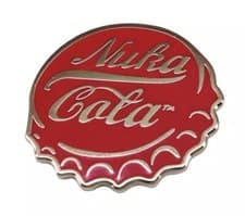 Image of Fallout Nuka Cola Metal Enamel Pin Badge Gamer Fall Out