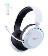 Image of Wireless Gaming Headset, 7.1 Surround Sound, 2.4GHz USB Gaming Headphones ENC