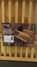 Image of Brand New Bamboo Dish Drying Rack