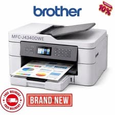 Image of Brother MFC-J4340DW Wireless A4 Printer Scanner Copier Fax + Ink Low Cost