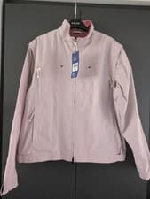 Image of Riff Raff Girls Lilac Equestrian Jacket Removable Sleeves Fleece Lined New XL