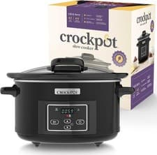 Image of Crock-Pot Lift & Serve Digital Slow Cooker with Hinged Lid and Programmable Cou