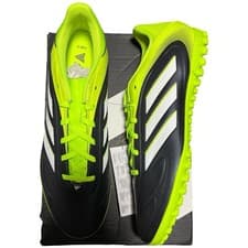 Image of Adidas Copa Pure III Club TF Black/Green Football Boots UK Size 11 RRP £80 Turf