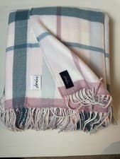 Image of Joules Traditional Heritage Woven Throw RRP £120 BNWT