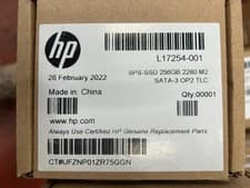 Image of HP 256GB M.2 2280 B+M SATA 6Gbps SSD L17254-001 - HP Genuine Parts