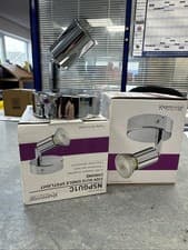 Image of Knightsbridge NSPGU1C 1G CHROME SINGLE SPOTLIGHT GU10 230V