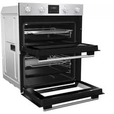 Image of Hisense BID75211XUK Built Under Double Oven In Stainless Steel