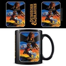 Image of Dungeons and Dragons Retro Group Ceramic Mug Tea Coffee Cup