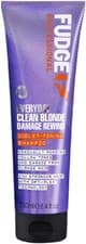 Image of Fudge Everyday Clean Blonde Damage Rewind Violet Toning Shampoo 250ml Purple