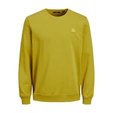 Image of Jack & Jones Mens Jumper Studio Crew Neck Cotton Blend Top