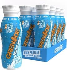 Image of Grenade Carb Killa High Protein Shake 8x330ml 24g of protein per bottle GMO free