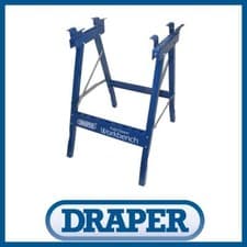 Image of Draper Workmate 77020 Fold Down Blue Workbench Metal Frame - Frame Only